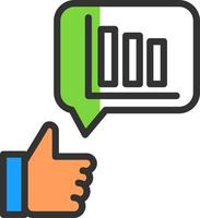 Feedback Vector Icon Design