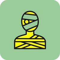 Mummy Vector Icon Design