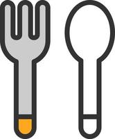 Fork Vector Icon Design