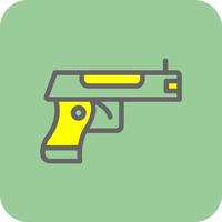 diseño de icono de vector de arma