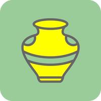 Pottery Vector Icon Design