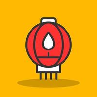 Lantern Vector Icon Design