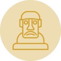 Moai Vector Icon Design