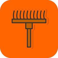 Rake Vector Icon Design