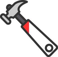 Hammer Vector Icon Design