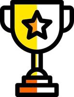 Trophy Vector Icon Design