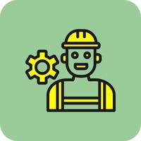 diseño de icono de vector de trabajadores