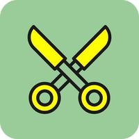 Scissors Vector Icon Design