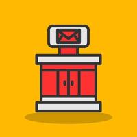 Post Office Vector Icon Design