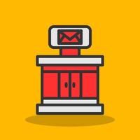 Post Office Vector Icon Design