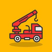 Crane Vector Icon Design