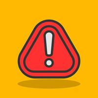 Warning Vector Icon Design