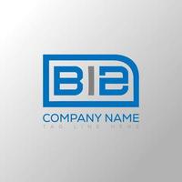 BIZ letter logo creative design. BIZ unique design. vector