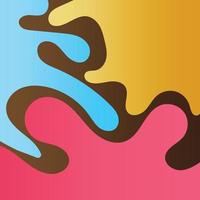 Color gradient background design Liquid color background design. Fluid gradient shapes composition Contrast colors. Vector design layout for banners presentations, flyers, posters, and invitations