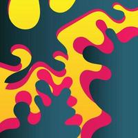 Color gradient background design Liquid color background design Geometric design. Fluid gradient shapes composition Contrast colors. Vector design layout for banners presentations, flyers and posters