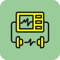 Defibrillator Vector Icon Design