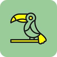 Toucan Vector Icon Design