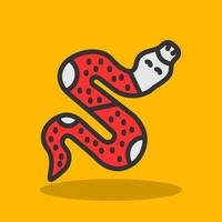 diseño de icono de vector de serpiente