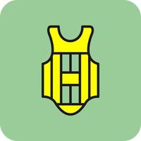 Chest Protection Vector Icon Design