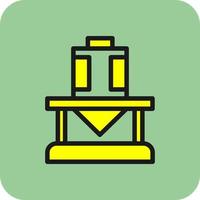 Silo Vector Icon Design