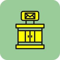 Post Office Vector Icon Design