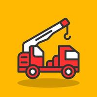 Crane Vector Icon Design