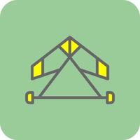 Gliding Vector Icon Design