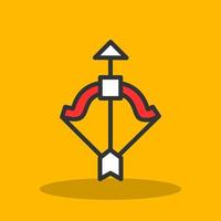 Crossbow Vector Icon Design