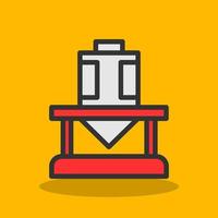 Silo Vector Icon Design