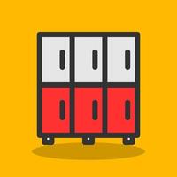 Locker Vector Icon Design