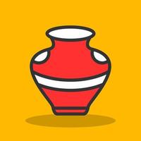 Pottery Vector Icon Design