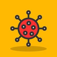 Virus Vector Icon Design