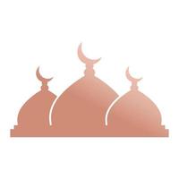 ramadhan kareem póster bandera islámico fondo de pantalla mousque logo icono plano diseño vector