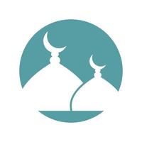 ramadhan kareem póster bandera islámico fondo de pantalla mousque logo icono plano diseño vector