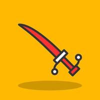 Sword Vector Icon Design