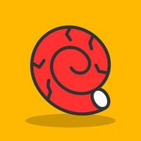 diseño de icono de vector de nautilus