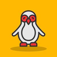 pingüino vector icono diseño