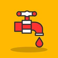 Faucet Vector Icon Design