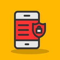 Cyber Security Vector Icon Design