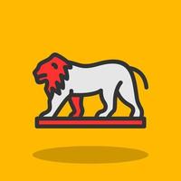 Lion Vector Icon Design