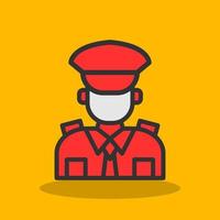 Policeman Vector Icon Design