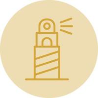 Lighthouse Vector Icon Design