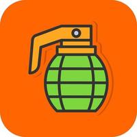 Grenade Vector Icon Design