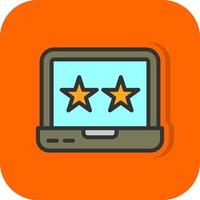 Customer Review Vector Icon Design