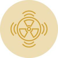 Gamma Ray Vector Icon Design