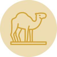 Camel Vector Icon Design