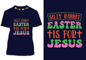 contento Pascua de Resurrección día camiseta diseño vector
