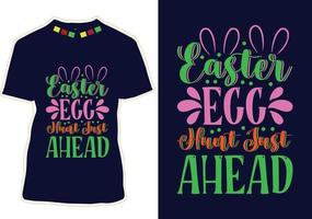 Happy Easter Day T-shirt  Design vector