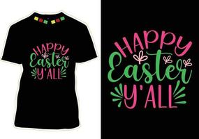 Happy Easter Day SVG Design vector