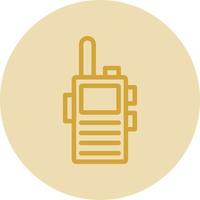 Walkie Talkie Vector Icon Design